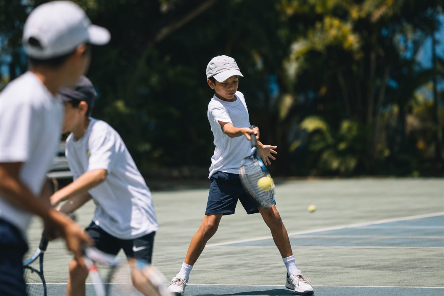Enfants en activité au Beauséjour Sport Club lors du Mercredi Jeunesse